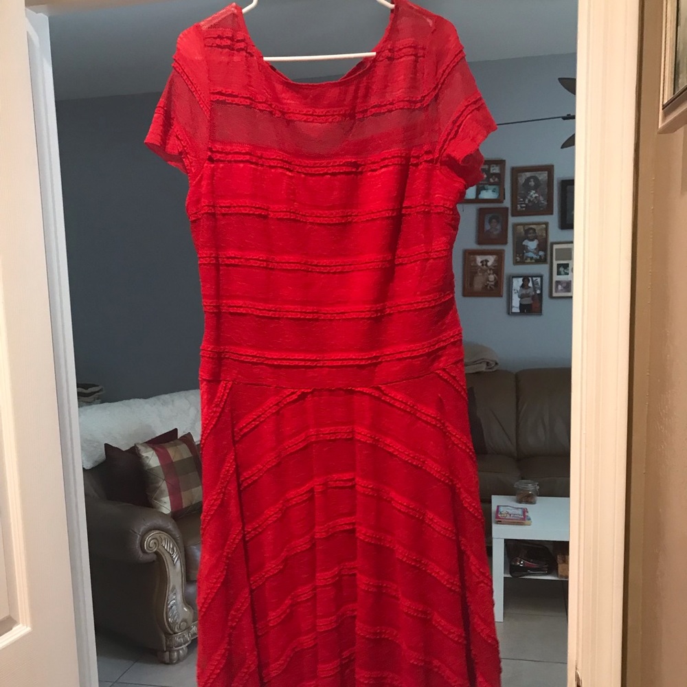Red Lace Dress